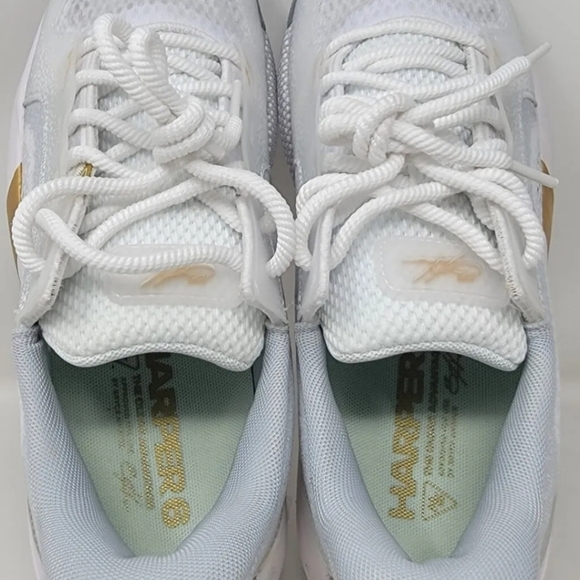 Under Armour Mens Harper 6 Low ST Baseball Cleats WHITE Sz Multi 3024315-100 NEW main image 11